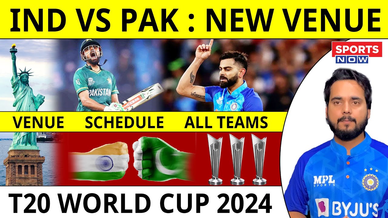 INDVSPAK MATCH ON NEW VENUE ? FULL SCHEDULE VENUE FORMAT T20 WC