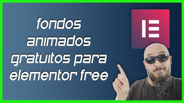 ✅ Fondos animados gratuitos para Elementor free
