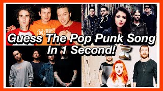 Guess The Pop Punk Song In 1 Second! 🧡 screenshot 5