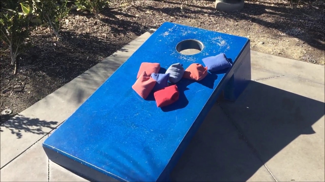 Concrete Corn Hole Boards YouTube