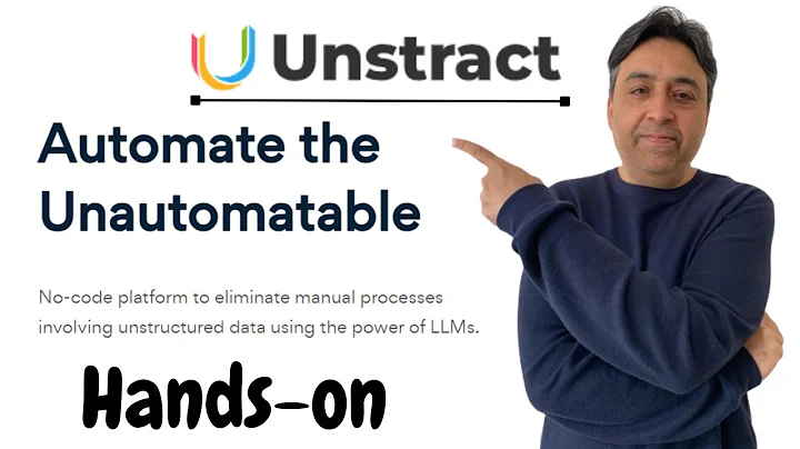 Unstract - How to extract data from PDFs using LLMs