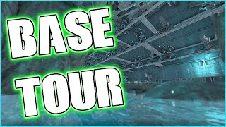 SEASON 5 BASE TOUR AND BUILDING PEARL CAVE - MTS MAIN CLUSTER S5 Ep 17 - Ark: Survival Evolved