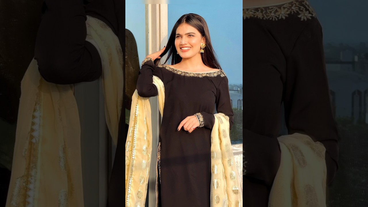 Iqra Kanwal || Latest Winter Black Outfits Ideas