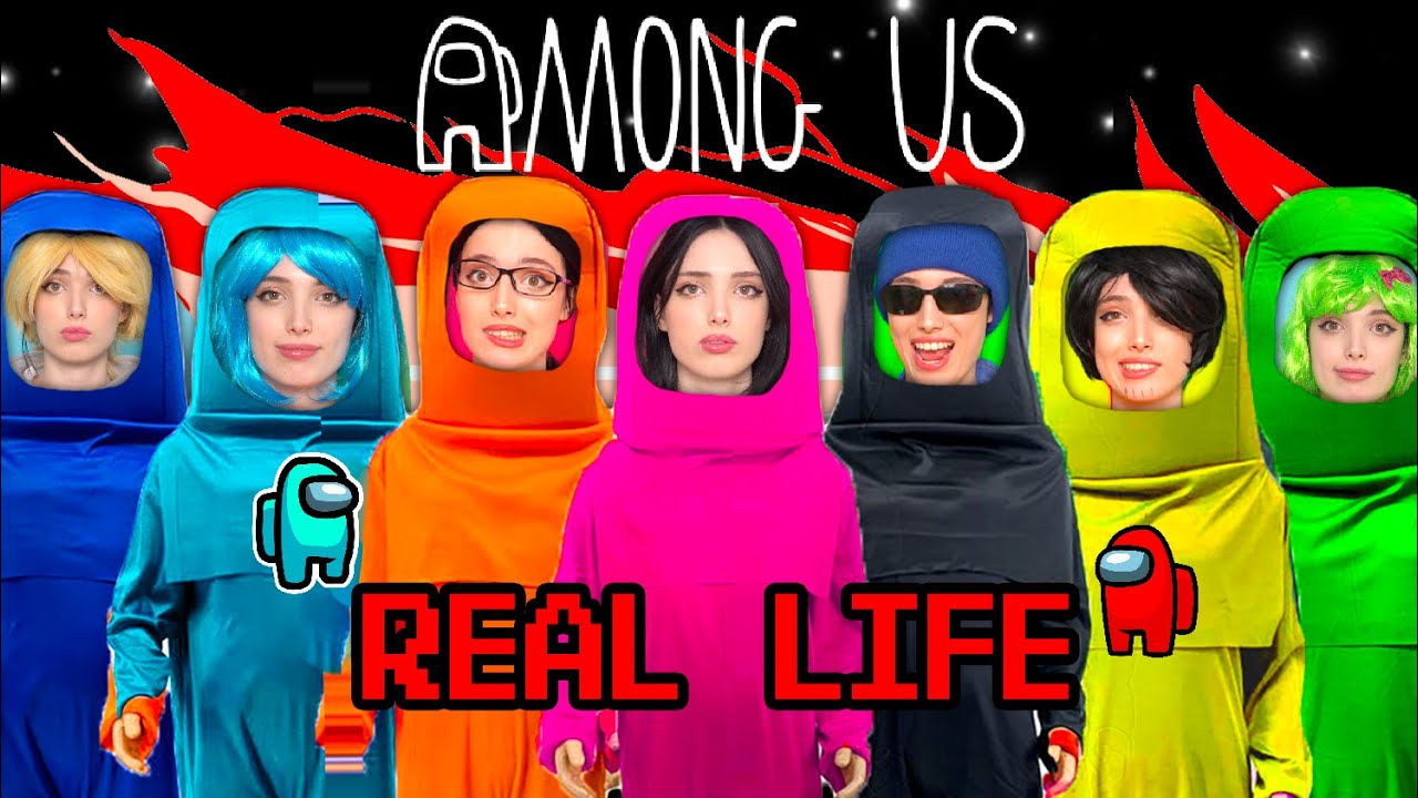 AMONG US NELLA VITA REALE INTERVISTA QUADRUPLA YouTube