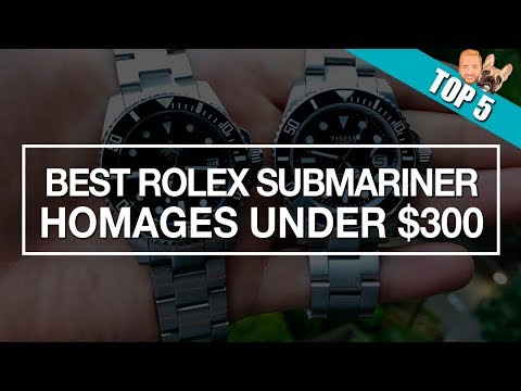 Top 5 Rolex Submariner Homages Under $300