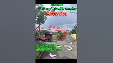 BÁN ĐẤT MẶT TIỀN ĐƯỜNG ĐINH NÚP – PHƯỜNG RẠCH DỪA – VŨNG TÀU 🔥• Diện tích: 4.475 m²•