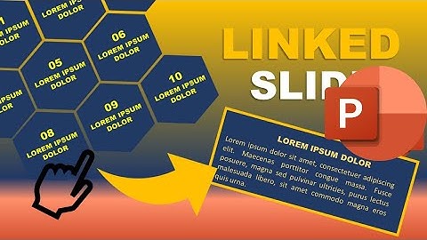 INTERACTIVE PowerPoint 2024 Linked Slides Tutorial by ms creative sense