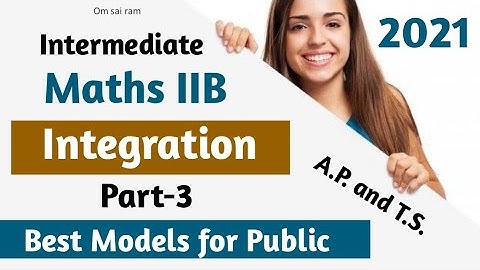 Intermediate Maths IIB Integration Part-3 || The Best Important Problems for Public ||