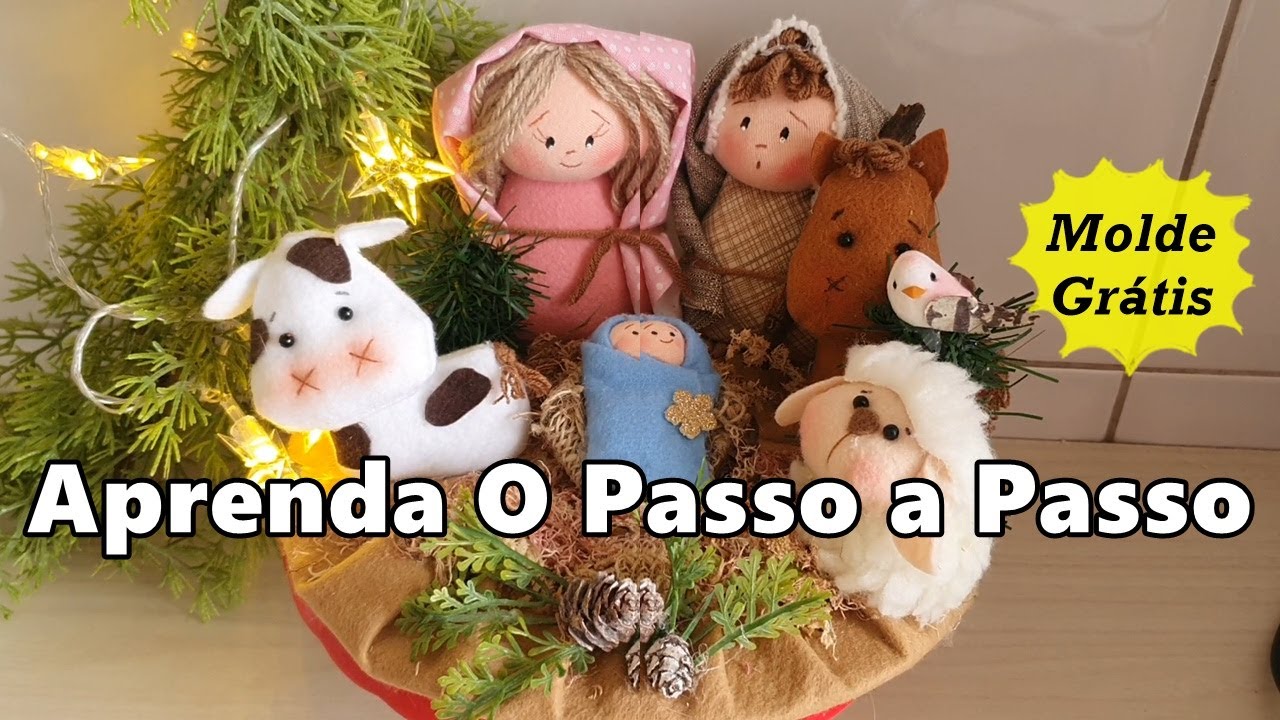 Узнайте, как шаг за шагом сделать красивый рождественский вертеп! С бесплатной формой, сделай сам