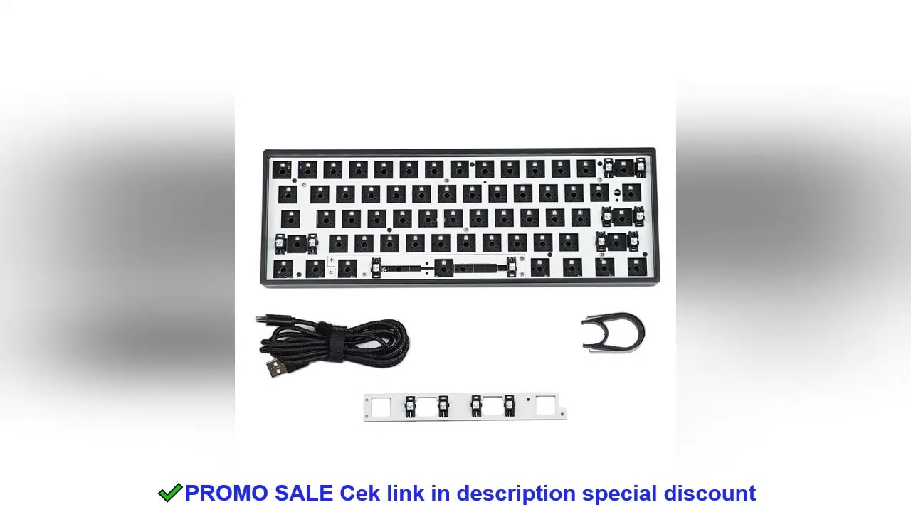 GK61 GK61XS GK61X RGB Hot Swap Programmable Wired Bluetooth Replacable Space Cherry MX Switches Mech