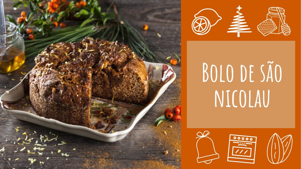 Bolo de São Nicolau (Receita de Natal)