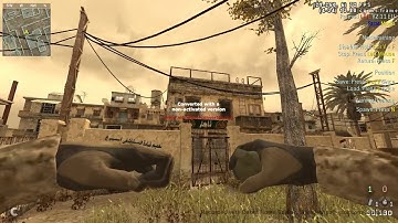 COD4 Backlot  Nade Tutorial