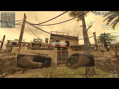 COD4 Backlot  Nade Tutorial