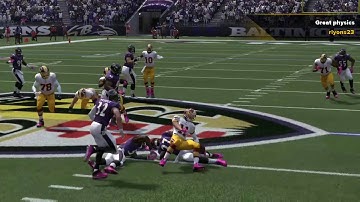 Madden NFL 17 Great Physics