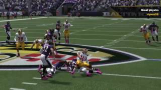 Madden NFL 17 Great Physics