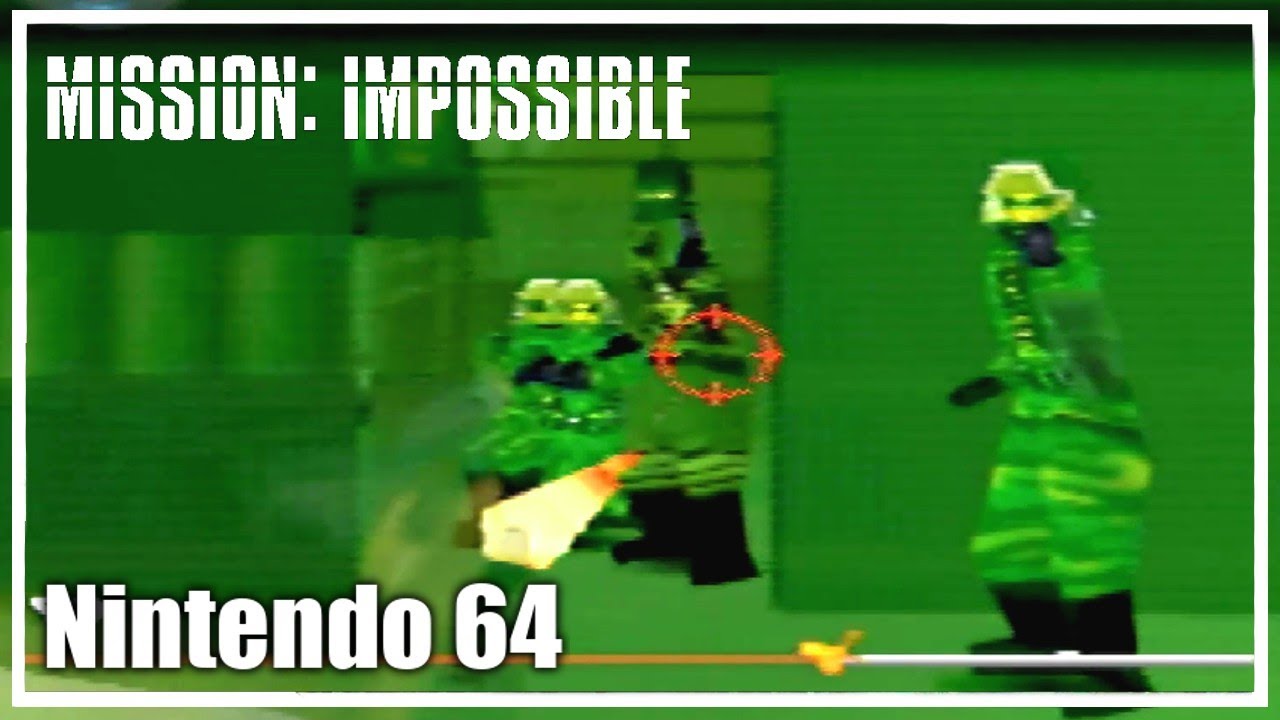 Mission Impossible 100% Nintendo 64 Walkthrough (Tunnel)