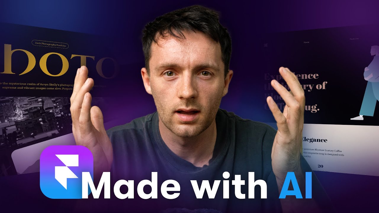 I Created MULTIPLE Websites in 5 Minutes using Framer AI - YouTube