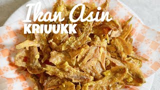 Let's Stock Up on Side Dishes: CRISPY SALTED FISH RECIPE