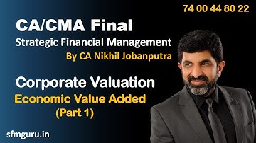 Economic Value Added (EVA) Part 1 - CMA / CA Final SFM - Strategic Financial Management