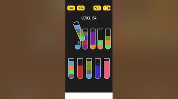Water Sort Puzzle Level 154