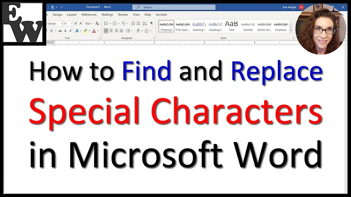 How to Find and Replace Special Characters in Microsoft Word