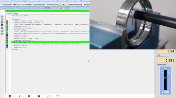 Digiscan measuring inner race of Bearing