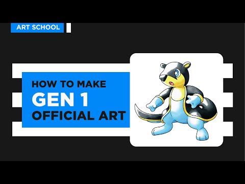 How to Draw Vintage Sugimori Style ft Rachel Briggs