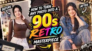 HOW TO TURN ANY PHOTO INTO A 90S RETRO MASTERPIECE screenshot 1