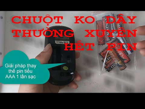 Video Giải pháp cho chuột bluetooth hay hết pin - Cách giảm... - youtube
