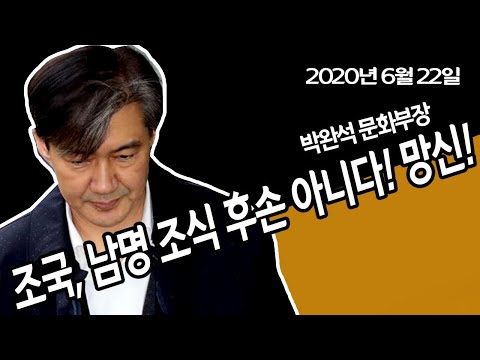 조국, <strong>남명</strong> <strong>조식</strong> 후손 아니다! 망신! (박완석 문화부장) / 신의한수