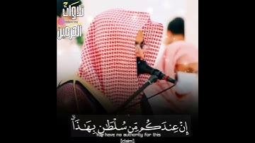 " قالوا اتخذ الله ولدا " تلاوة هادئة للشيخ ناصر القطامي