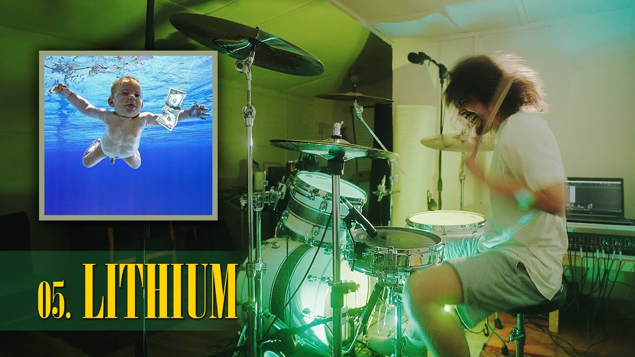 LITHIUM - Nirvana drum cover