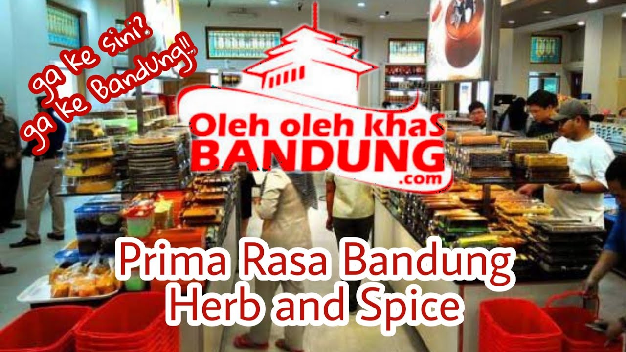 Prima Rasa Herb And Spice Pusat Oleh Oleh Khas Bandung YouTube