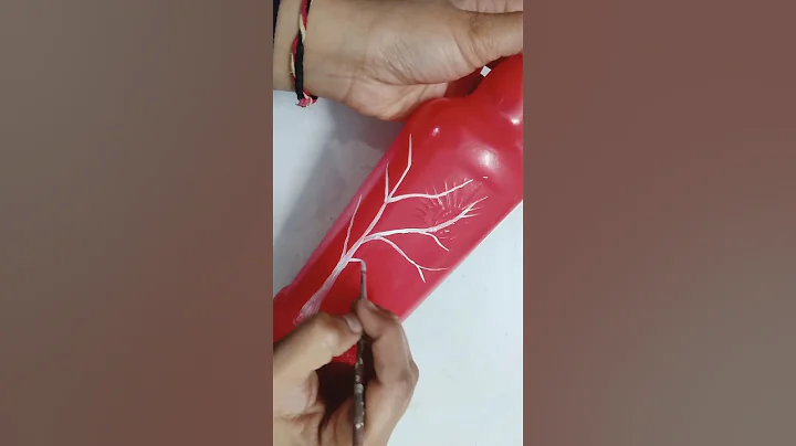 DiY Bottle Art♥️ For Valentine's Day😍 #shorts #youtubeshorts #viral #diy #bottleart@desi_heartist