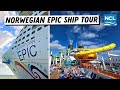 Norwegian epic ship tour  full norwegian epic deck by deck tour