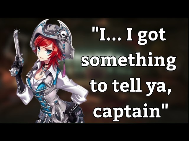 {Asmr} Pirate second in command confesses to you [confession] [nervous] [friends to lovers]