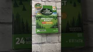 Honest Review Green Mountain Breakfast Blend decaf kcups on Amazon #greenmountain #founditonamazon