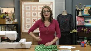 Absolute Beginner Machine Embroidery - Episode 207 - Special Occasion Napkins