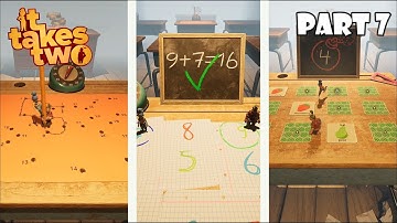 SO MANY PUZZLES! | It Takes Two (Walkthrough Gameplay Part 7)