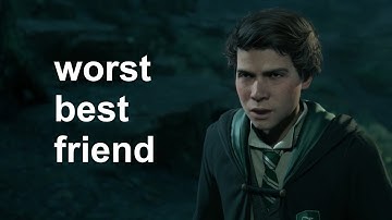 Sebastian being annoying for 3.5 minutes straight | Hogwarts Legacy