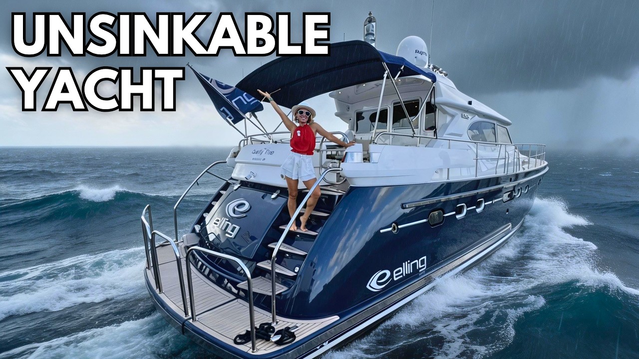 ⁣SELF-RIGHTING YACHT 🤯😳 Elling E6 Ocean-going Offshore Long-Range Liveaboard Yacht Tour