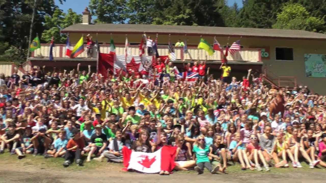 Camp Qwanoes Cheering For Canada! YouTube