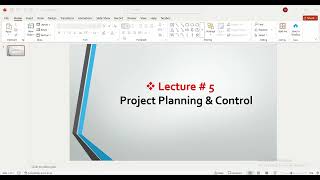 Project Planning & Control Lecture 5 screenshot 4