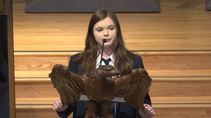 Julia Fitzpatrick - Chapel Speech, May 10, 2017