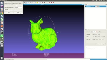MeshLab Triangle Quality Measure Visualization Plugin
