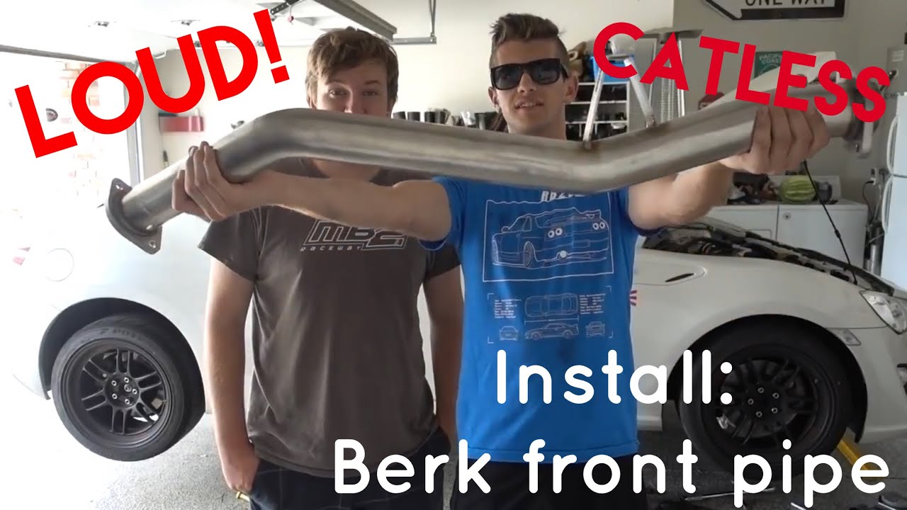 How to install the Berk Front Pipe into the FRS/BRZ/86