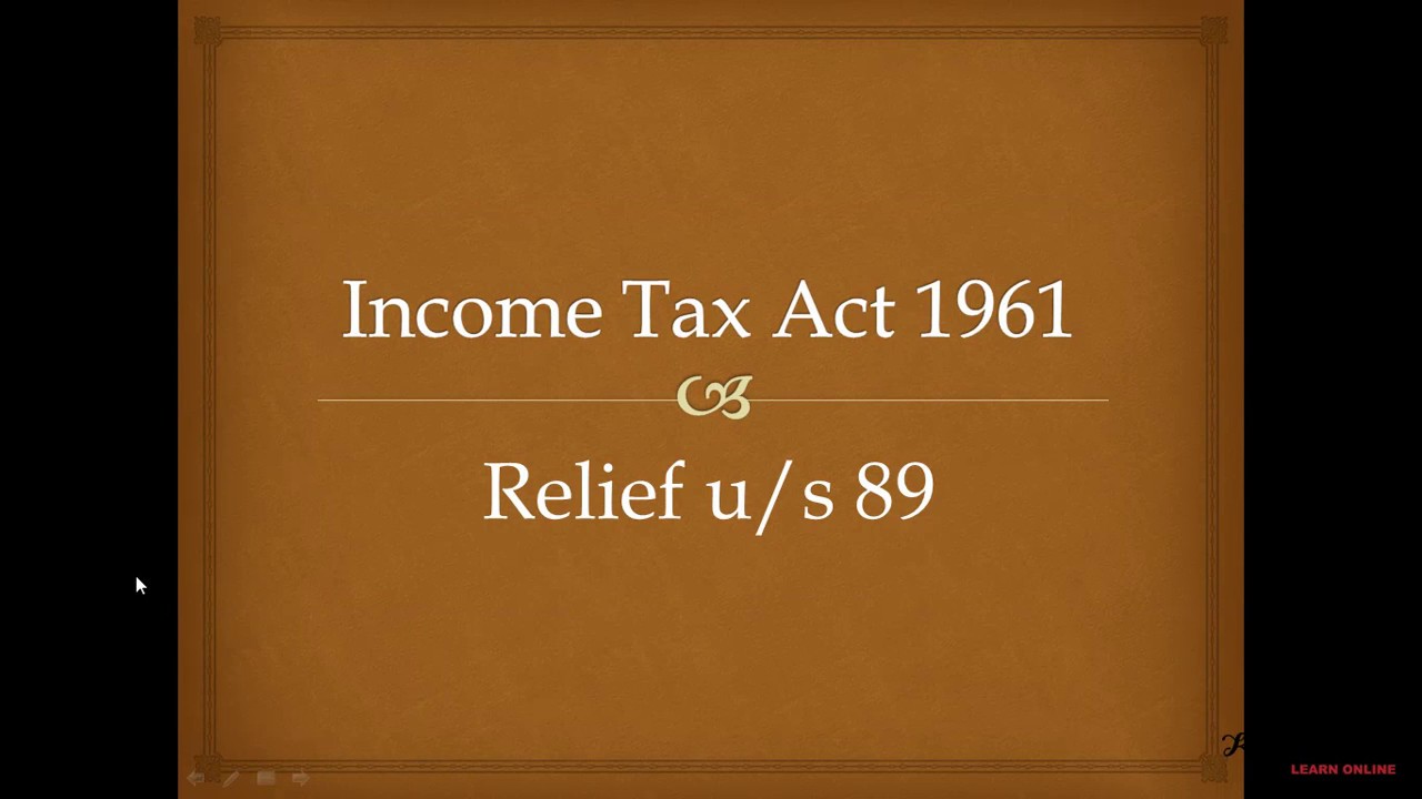 income-tax-relief-under-section-89-youtube