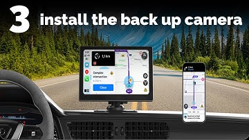 How to install the back up camera - Jzones Carplay Screen
