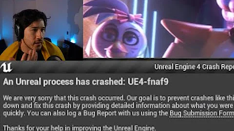 Markiplier encountering glitches/bugs in Fnaf: Security Breach Compilation (Parts 8-10)