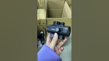 1x40 Red Dot Reflex Adjustable Sight For Outdoor Hunting